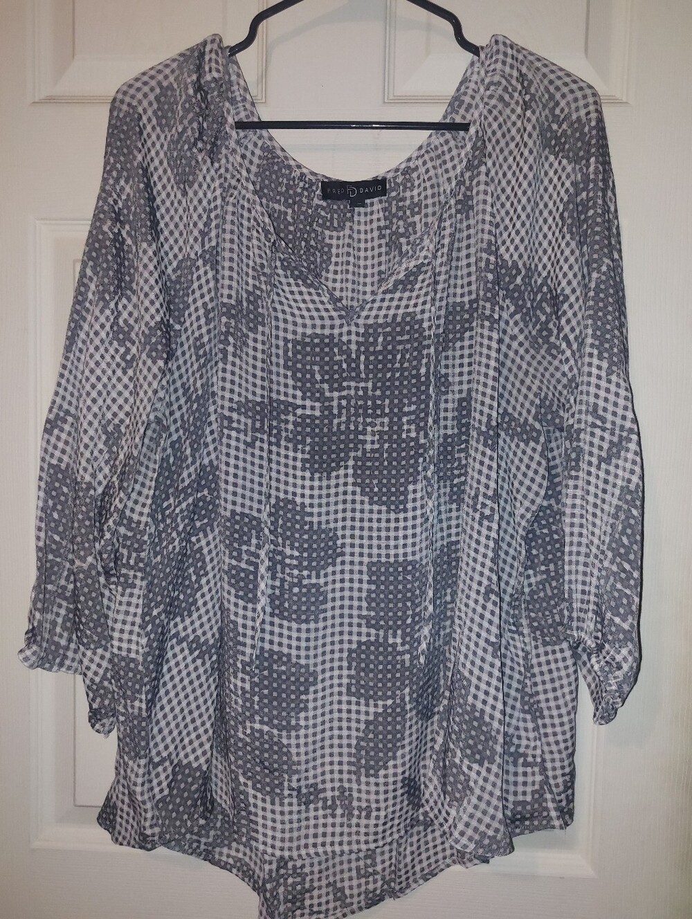 Fred David Womens 2x Top